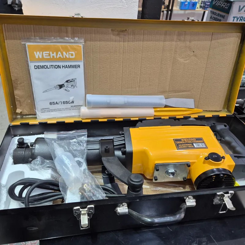 Marteau piqueur 1650w 45j WEHAND