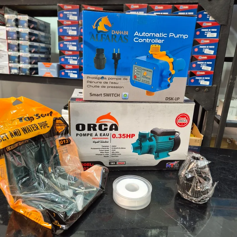 Pack pompe Orca + cerveau + cadeaux 🎁