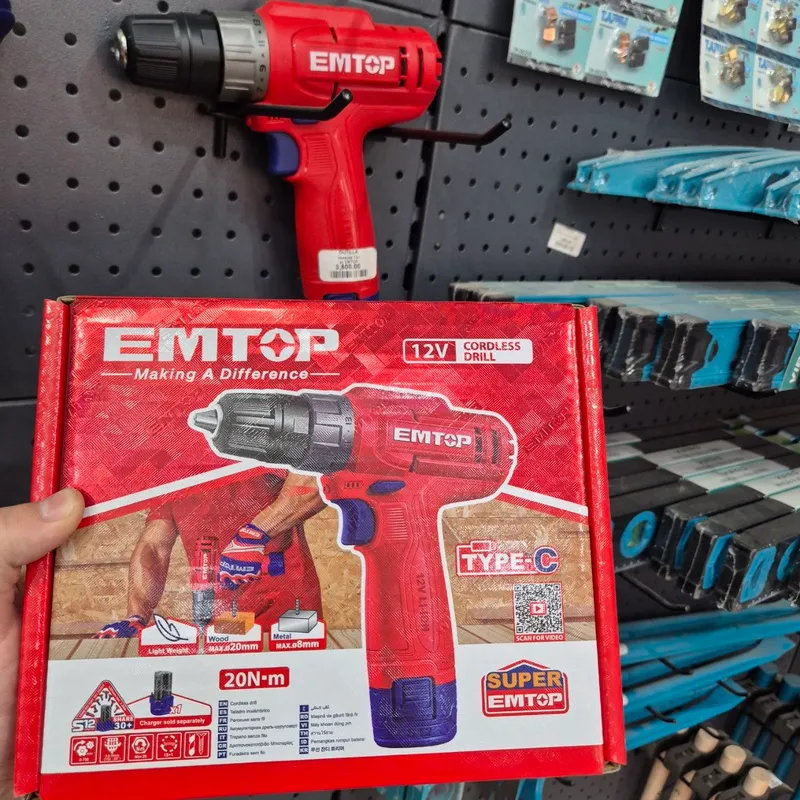 Visseuse 12v Emtop 