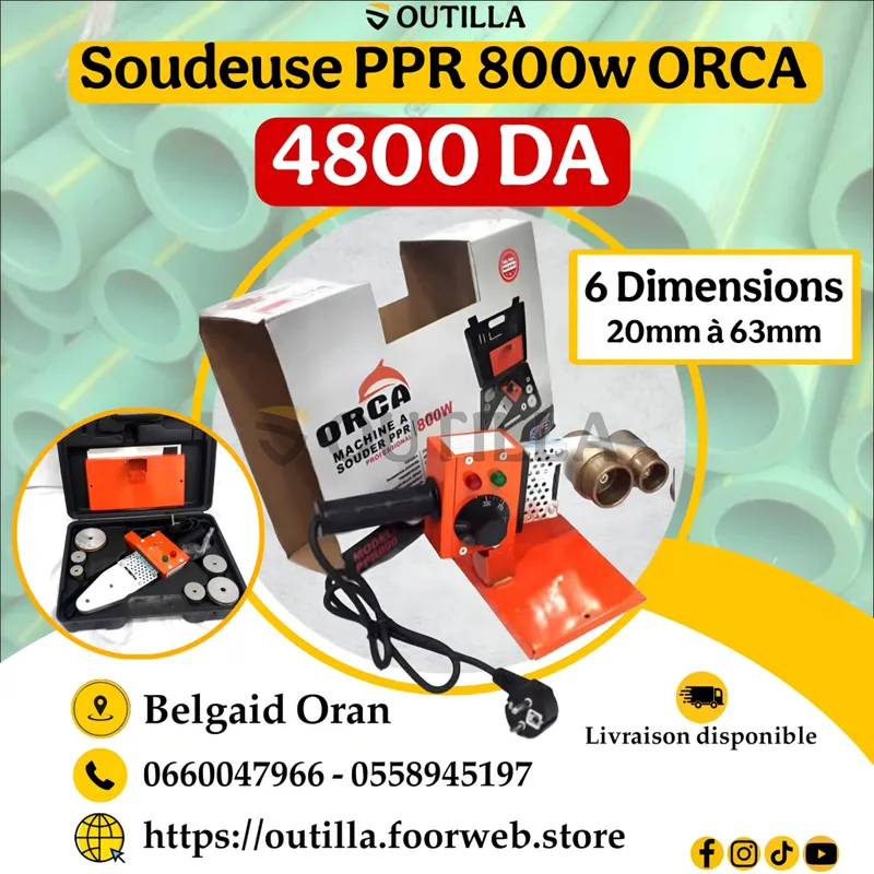 Soudeuse 800w Orca 