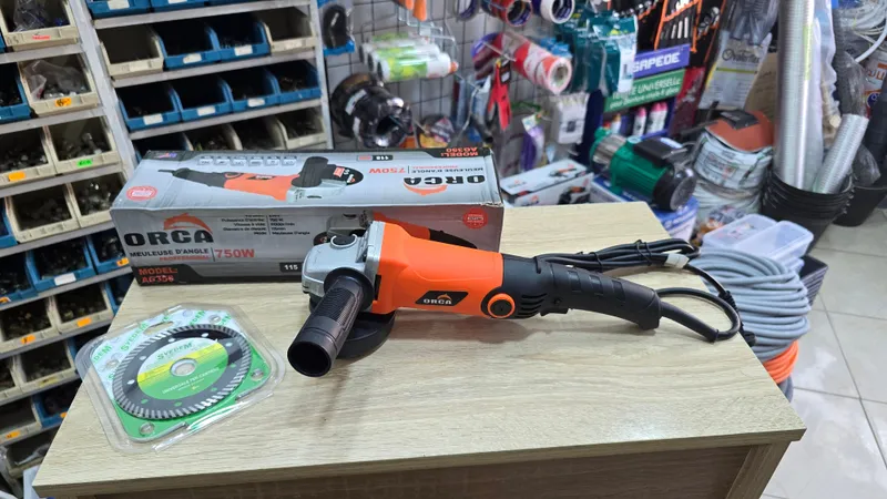 Meuleuse Orca 750w + disque diamant 🎁